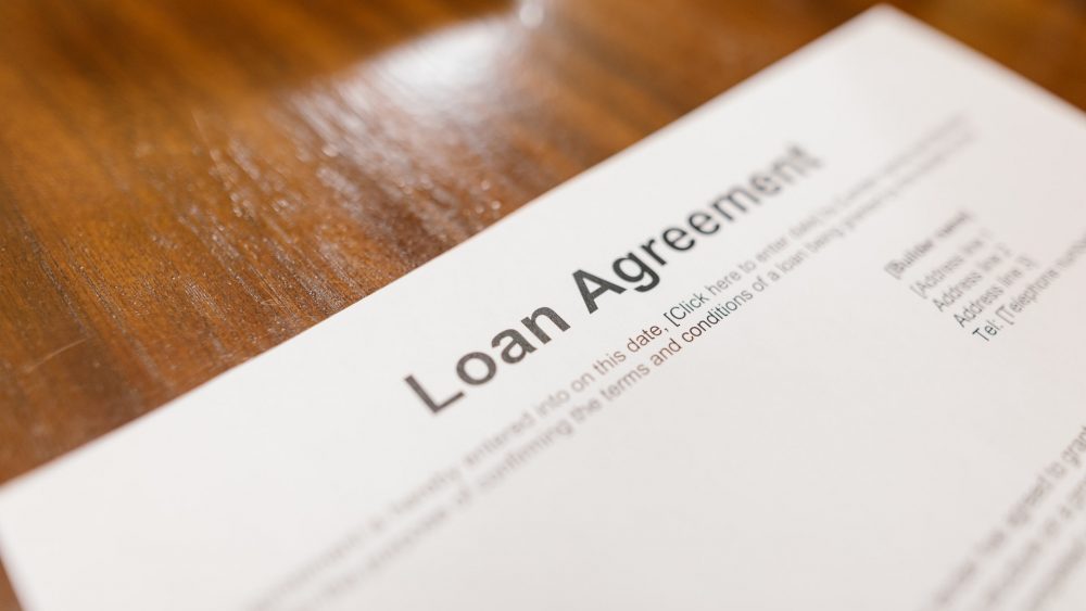 paper titled "loan agreement"