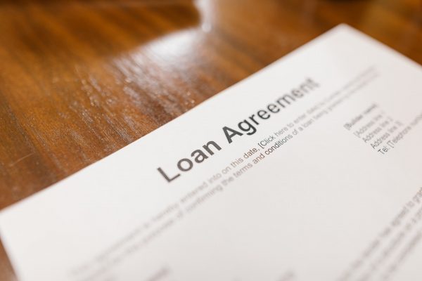 paper titled "loan agreement"